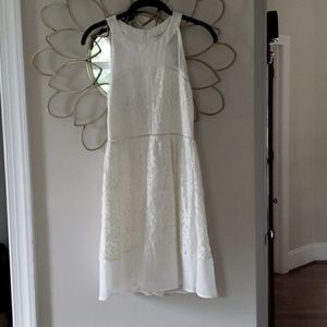 Francesca's White Lace Dress